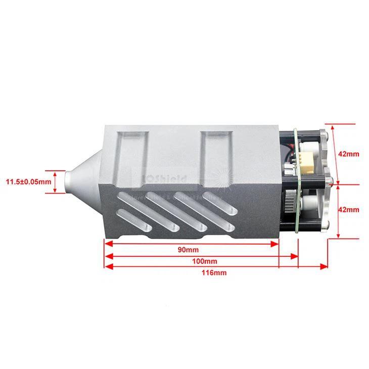450nm 10W Compression Fixed Focus Lasers