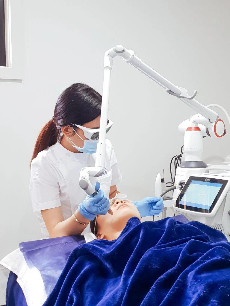 Fractional laser therapy Fractional laser therapy